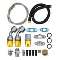 thumbnail image 3 of BFO T3 T4 Turbo Charger Intercooler BOV Kit for Honda Civic D15 D16 1.5L 1.6L, 3 of 7