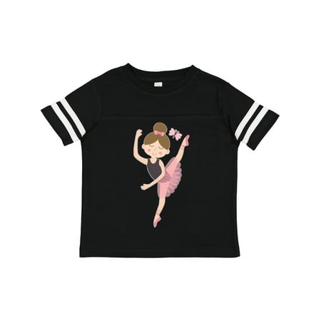 

Inktastic Ballet Dancer for Little Girls Gift Toddler Toddler Girl T-Shirt