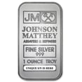 thumbnail image 1 of Refurbished Johnson Matthey Assayers & Refiners 1 oz .999 Fine Silver Bar, 1 of 2