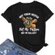 thumbnail image 2 of Tops de Mujer Camisas Casuales Blusas Moda Impreso Cuello Redondo Manga Corta Suelto Odeerbi ODB152875, 2 of 5