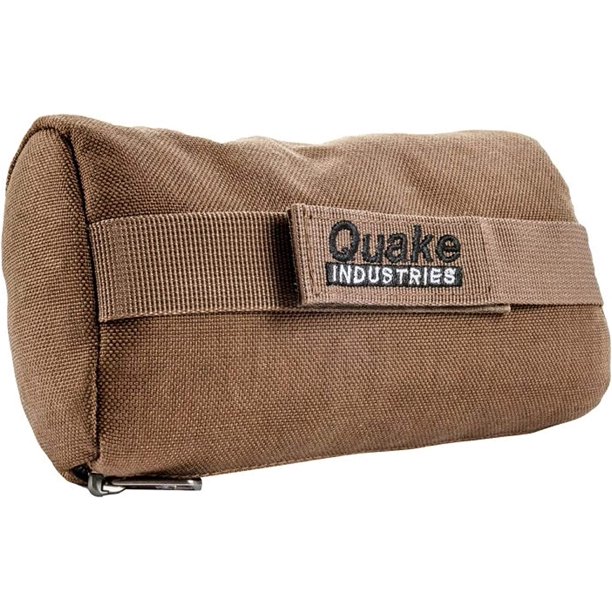 Quake Small Rear Squeeze Bag Rifle Rest Olive Green 7"Lx4"Wx2.5"H 1
