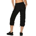 thumbnail image 4 of RBX Active Women's Lightweight Woven Capri Pant With Pockets, 4 of 5