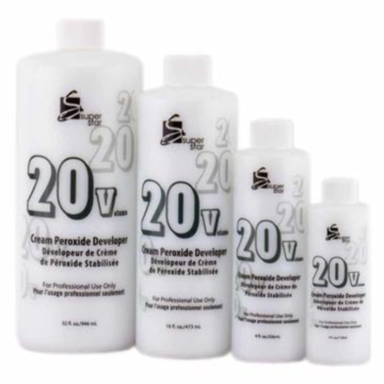 Superstar, Cream Peroxide Developer, 20 Volumes, 4 oz - Walmart.com
