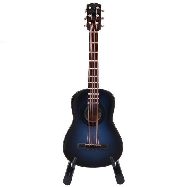 Mini Guitar Display,Miniature Wooden Guitar Model Guitar Model Mini Guitar Model Crafted with Care