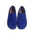 thumbnail image 2 of Vedolay Heeled Casual Shoes Slip On Loafers for Womens Leather Comfort Memory Foam Dress Shoes,Blue 7.5, 2 of 5