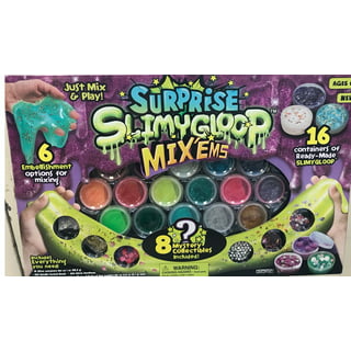 SlimyGloop Laboratory Slime Kit: Make 5 Fun Creations With Glitter, Beads,  Confetti and More 