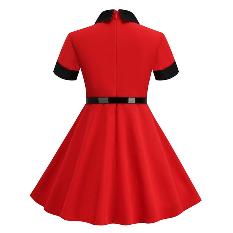 50s style skater dress Amazon.com: 1950s Dresses for Women 50s Style Audrey Hepburn Vintage 1940s Rockabilly Retro Short Sleeve Summer A Line Swing Midi Skater Dress Cocktail Party Evening Prom Gown Plus Size Navy Blue m