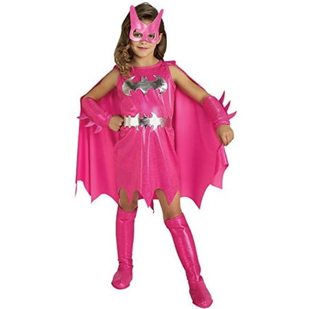 DC Comics Pink Batgirl Child's Costume, Medium