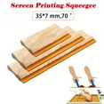 thumbnail image 2 of BE-TOOL 75 Durometer Screen Printing Squeegee Silk Screen Hand Tool Wood Ink Scraper Size 30CM, 2 of 7