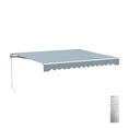thumbnail image 6 of ALEKO Retractable Motorized Patio 12 x 10 feet Awning Sunshade Sky Blue, 6 of 7