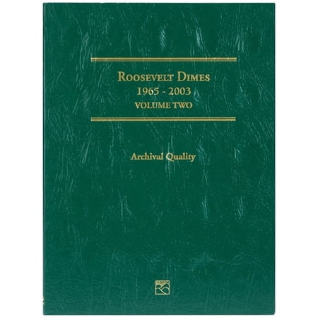 Littleton LCF22 1965-2003 Roosevelt Dime Folder, Volume 2