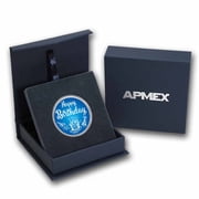 2026 1 oz Silver Colorized Round - APMEX (Blue Happy Birthday)