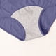 thumbnail image 5 of Puntoco Ropa interior para mujer, calzoncillos fisiológicos menstruales de cintura media alta de talla grande para mujer, pantalones triangulares a prueba de fugas, ropa interior deportiva transpi, 5 of 5