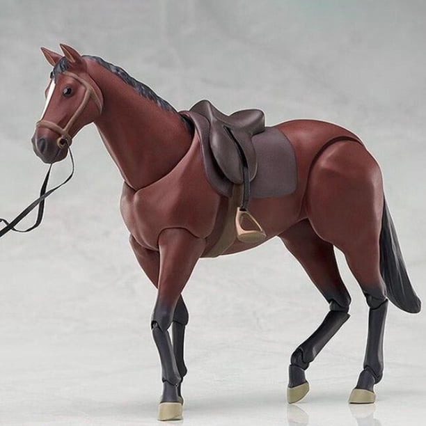 Figura De Caballo De PVC Con Articulaciones – Modelo Realista De 21 Cm Para Coleccionistas Y Amantes De Los Caballos, +15 Años