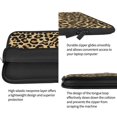 thumbnail image 5 of Bingfone Leopard Print Laptop Sleeve Case 15 Inch, 360° Protective Computer Carrying Bag, 5 of 9