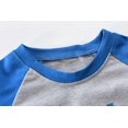 thumbnail image 6 of Little Hand Toddler Boy Pajamas Goal Pattern Long Sleeve Fall Size 3T, 6 of 7