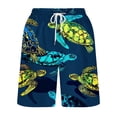 thumbnail image 4 of IROINNID Mens 7 Inch Quick Dry Printed Short Swim Trunks with Mesh Lining Swimwear Bathing, 4 of 5