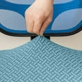 thumbnail image 5 of Vacemry Computer Chair Cover with Elastic, Office Chair Seat Protector, Stretch Desk Chair Slipcover, Universal Fit Chair Cover, Spandex Furniture Protection Cover for Home, 5 of 6