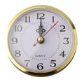 thumbnail image 1 of Horloge Quartz DIY 65MM 80MM 90MM 105MM 110MM Insert Mouvement Remplacement Or, 1 of 8