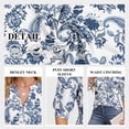 thumbnail image 6 of Whoinshop Summer Tops for Women 2026 Trendy Dressy Casual Blouse Puff Short Sleeve Shirts Knit Henley V Neck T Shirt Tunic, 6 of 7