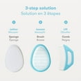 thumbnail image 4 of Frida Baby - DermaFrida the Flakefixer - 3-Step Cradle Cap System, Baby Sponge, Brush, Comb & Storage Stand, 4 of 9
