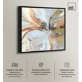 thumbnail image 2 of Golden Aesthetic Boho Abstract Wall Art Canvas Wall Art by Art Remedy, Black Floater Frame, 13" x 13", 2 of 7