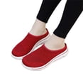 thumbnail image 3 of NOKIO Sport Knitted L𝗈afers for Men Breathable Soft Sole Mules Shoes Fashion S𝗅ip On Backless Casual Shoes Lightweight Outdoor Walking Shoes Comfortable Closed Toe Sneakers, 3 of 5