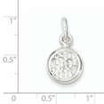 thumbnail image 2 of 925 Sterling Silver Crystals Circle Collier Pendentif Charme, 2 of 6