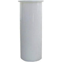 Lasco Fittings Plastic Flanged Tailpiece - 1.5 In Inlet - 6 In Length, White