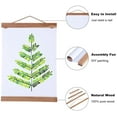 thumbnail image 3 of Magnetic Photo Frame, Natural Wooden DIY Custom Frame Hanger for Poster Picture Artwork Canvas Hanging(Size:50cm/19.68inch), 3 of 7
