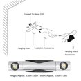 thumbnail image 2 of Rotatable LED Wall Light 2W 500lm Warm Light Aluminum Wall Lamp for Bedroom Shopping Mall Corridor AC 85-265V, 2 of 4
