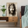 thumbnail image 5 of Qisvanset Jesus Christ Crown of Thorns Portrait Canvas Wall Art 15.75x11.81 Inches, 5 of 8
