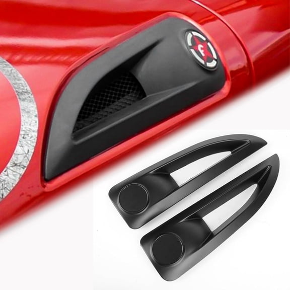 MKR The Avenger Style Hood Vents Fits for 2007-2017 Jeep Wrangler JK JKU Unlimited Rubicon Hood Vent