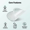 thumbnail image 2 of 4 Pairs Women Gel Ball of Foot Cushions, Invisible Anti Slip Metatarsal Pads Comfort Inserts for High Heels, 2 of 7