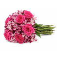 thumbnail image 3 of From You Flowers - Pink Rose & Alstroemeria Bouquet with Free Vase (Fresh Flowers), 3 of 6