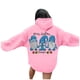 thumbnail image 1 of WILLBEST Sudaderas de Mujer, Sudaderas con Capucha de Manga Larga con Cordón Ajustable, Estampados, Tallas Grandes, Tops de Otoño Chica​​, 1 of 8