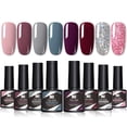 thumbnail image 1 of Kit de esmalte de uñas NeeJolie con acabado brillante y mate, incluye base y capa selladora, ideal para principiantes y expertos en manicura., 1 of 6