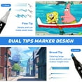 thumbnail image 4 of Zmcik 80 Colors Alcohol Markers,Art Markers for Kids and Adult Drawing Markers Dual Tip Coloring Painting Perfect for Boys Girls Students Gift, 4 of 7