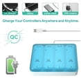 thumbnail image 6 of NATNO Upgrade Version 4-in-1 Charging Station for Wii/Wii U Remote Controller, with 4Pcs Rechargeable Battery Packs and USB Cable, 6 of 8