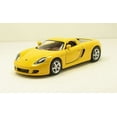 thumbnail image 2 of 5" Kinsmart Porsche Carrera GT Diecast Model Toy 1:36 Yellow, 2 of 3