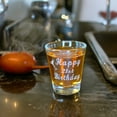 thumbnail image 5 of 2oz Happy 21st birthday shot glass, 5 of 10