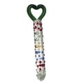 thumbnail image 4 of Green Heart Colorful Crystal Glass Body Massager Personal Massage Wand, 4 of 5