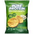 thumbnail image 4 of Pure Protein Popped Crisps, Sour Cream and Onion Flavor Chips, 8 Count, 4 of 9