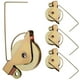thumbnail image 5 of BRIGHTFUFU 4 rodillos de metal liso para puertas corredizas con mosquitera, para diversas ventanas, accesorios de ferretería para el hogar y reemplazo de mosquiteras., 5 of 8