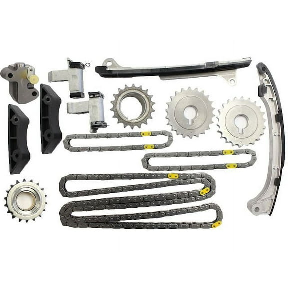 Front Timing Chain Kit with Sprockets and Guides - Compatible with 2007 - 2009 Toyota FJ Cruiser 4.0L V6 2008
