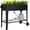Black, variant on Elevate 32" Tall Raised Garden Bed Outdoor with Wheels & Shelf for Mobility, 400LBS Capacity, Anti-Rust Steel Planter Box for Vegetables/Herbs, Patio-Balcony-Backyard