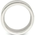 thumbnail image 2 of Sterling Silver Ss 9mm Comfort Fit Flat Size 6.5 Band Made In United States qcfb090-6.5, 2 of 5