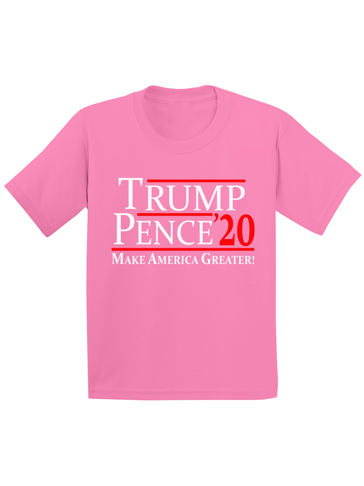 Re Elect Trump Pence 2020 Childrens Long Sleeve T-Shirt Boys Girls Cotton Tee Tops