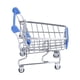 thumbnail image 3 of Mini carrito de supermercado, mini carrito de supermercado, juguetes azules, carritos de compras de juguete, artesanía excepcional, 3 of 14