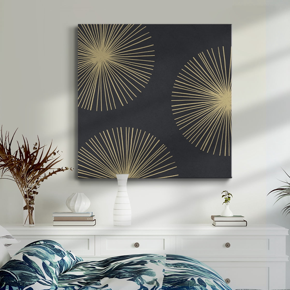 Wexford Home Bursts I-Premium Gallery Wrapped Canvas, 32" x 32" - Ready to Hang